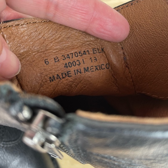 FRYE Vicky Buckle Boots Leather - Picture 10 of 13